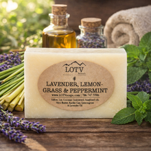 Lemongrass, Lavender & Peppermint